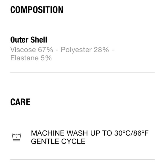 Zara TRF black ruffled cuff leggings - Picture 8 of 8